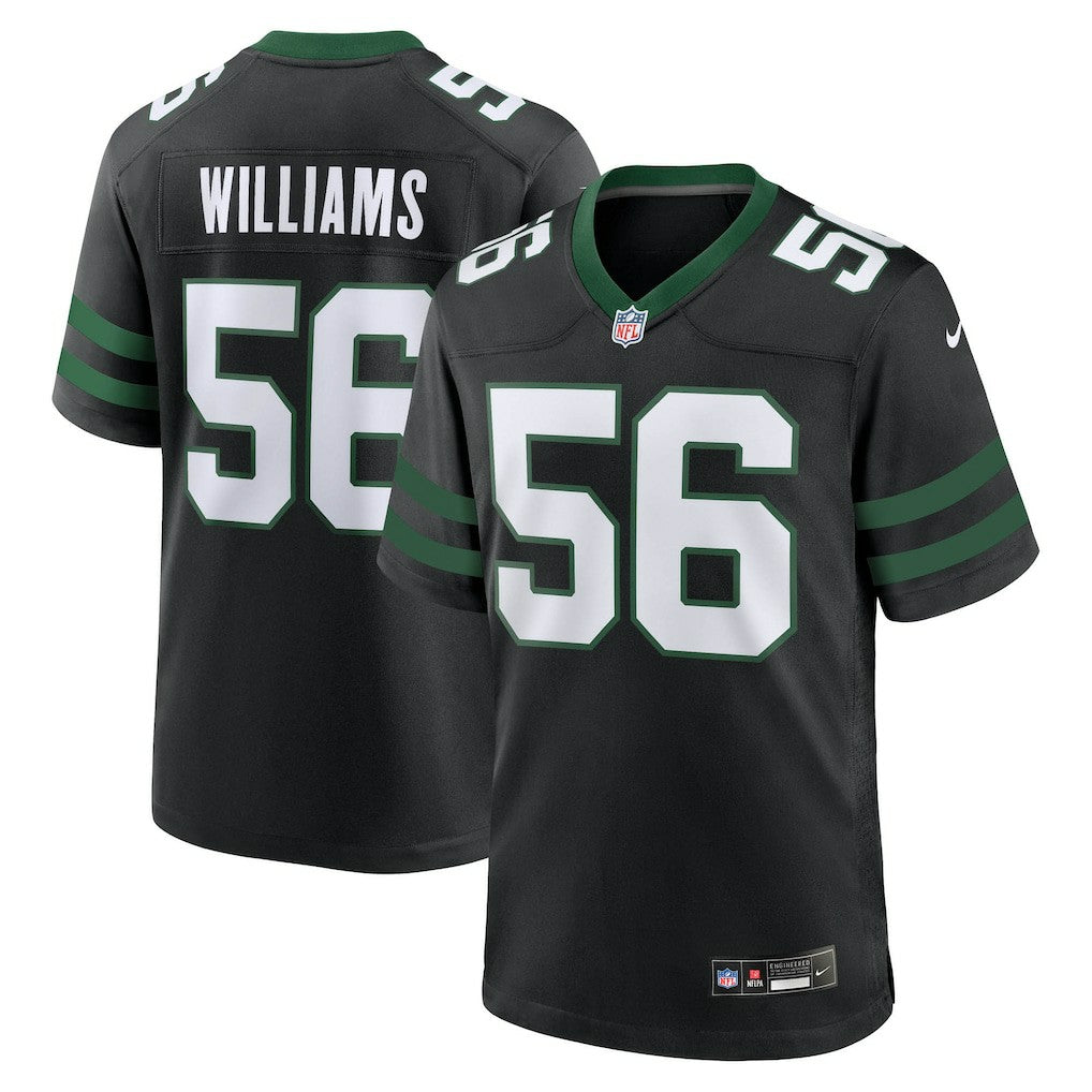 Quincy Williams New York Jets Alternate Game Jersey - Legacy Black | Nike discount