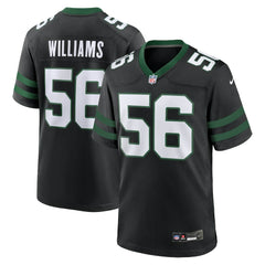 Quincy Williams New York Jets Alternate Game Jersey - Legacy Black | Nike discount