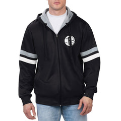 Brooklyn Nets G-III Sports by Carl Banks Contender Full-Zip Hoodie Jacket - Black cheap