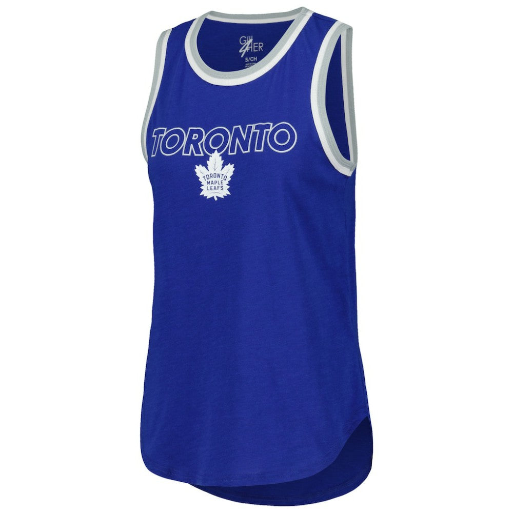 Toronto Maple Leafs G-III 4Her by Carl Banks Women's Strategy Tank Top Blue