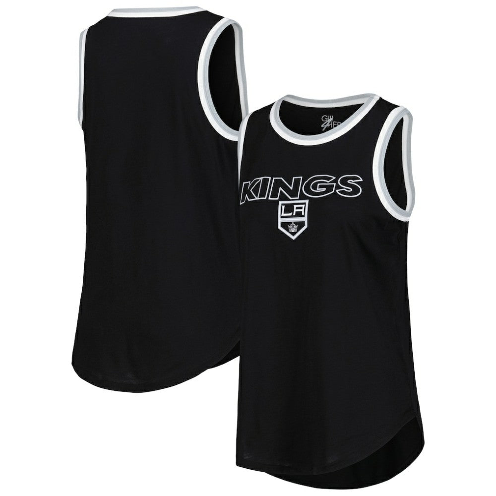 Los Angeles Kings G-III 4Her by Carl Banks Women's Strategy Tank Top Black