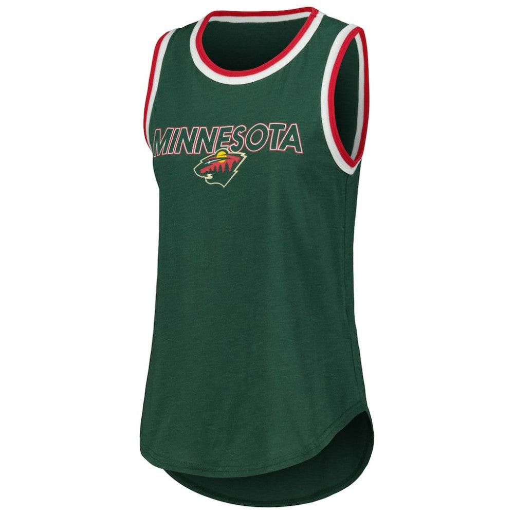 Minnesota Wild G-III 4Her by Carl Banks Women's Strategy Tank Top Green
