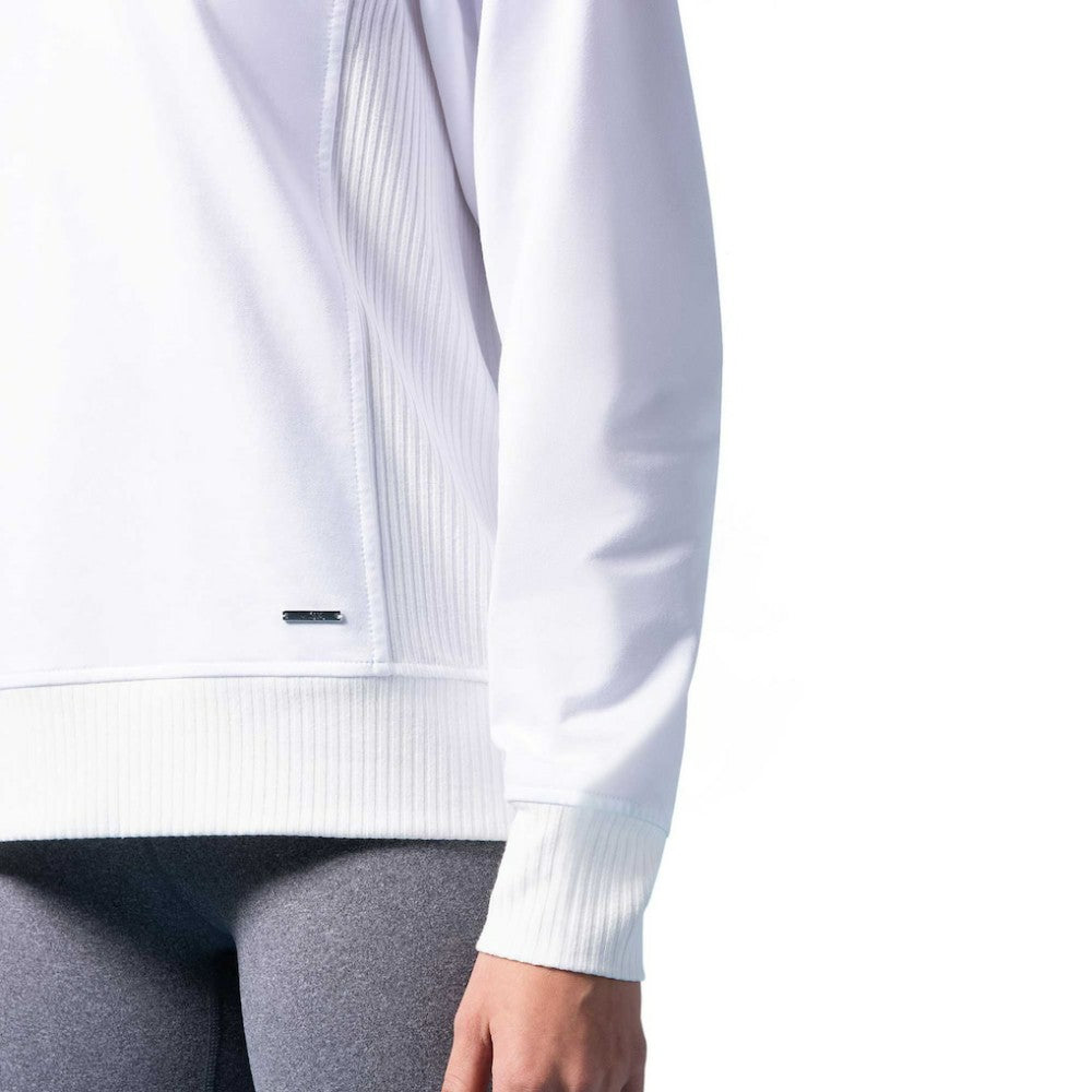 New Jersey Devils MSX by Michael Strahan Women's Millie Raglan Pullover Sweatshirt White