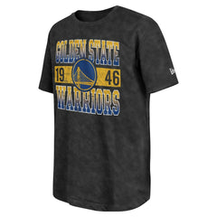 Golden State Warriors Enzyme Washed Oversized T-Shirt sale - Black | New Era outlet