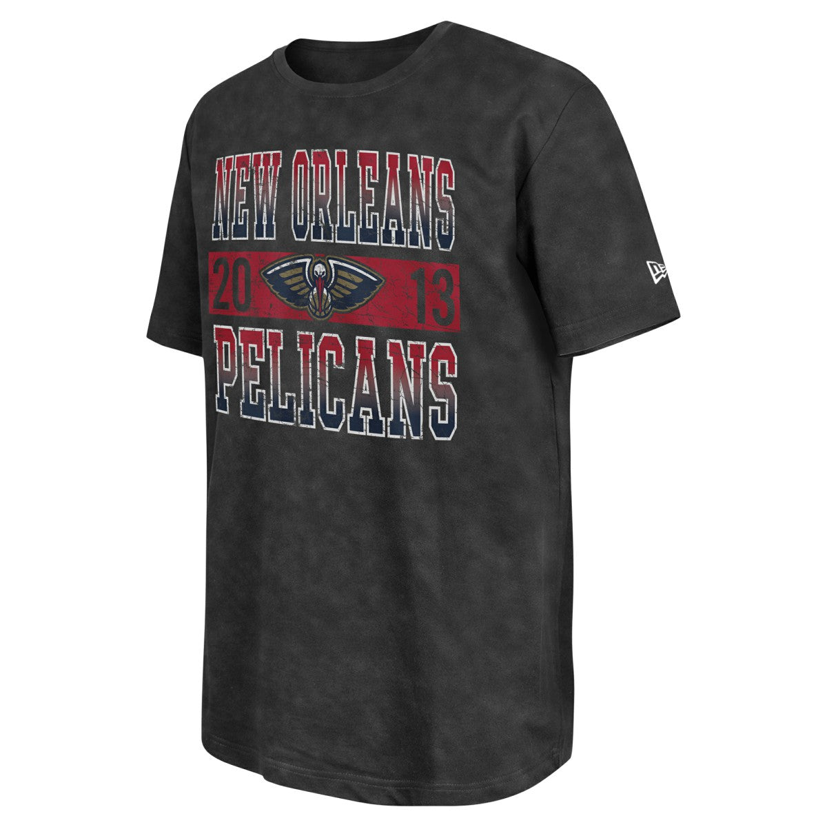 New Orleans Pelicans Enzyme Washed Oversized T-Shirt - Black | New Era outlet