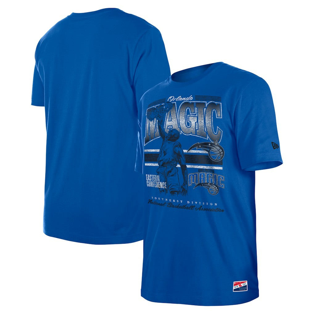Orlando Magic Enzyme Wash Oversized T-Shirt - Blue | New Era sale