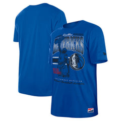 Dallas Mavericks Enzyme Wash Oversized T-Shirt sale - Blue | New Era online