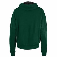 Milwaukee Bucks Women's Boxy Pullover Hoodie - Hunter Green | New Era sale
