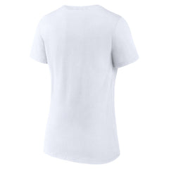 Cincinnati Reds Women's Love Wins V-Neck T-Shirt - White