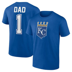 Kansas City Royals Father's Day #1 Dad T-Shirt - Royal