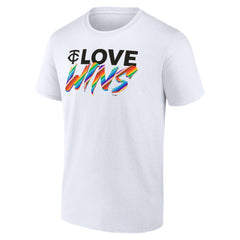 Minnesota Twins Love Wins T-Shirt - White
