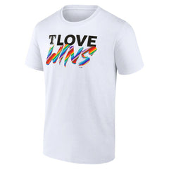 Texas Rangers Love Wins T-Shirt - White