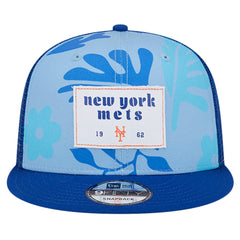 New York Mets Bikini Bottom Trucker 9FIFTY Snapback Hat - Royal | New Era