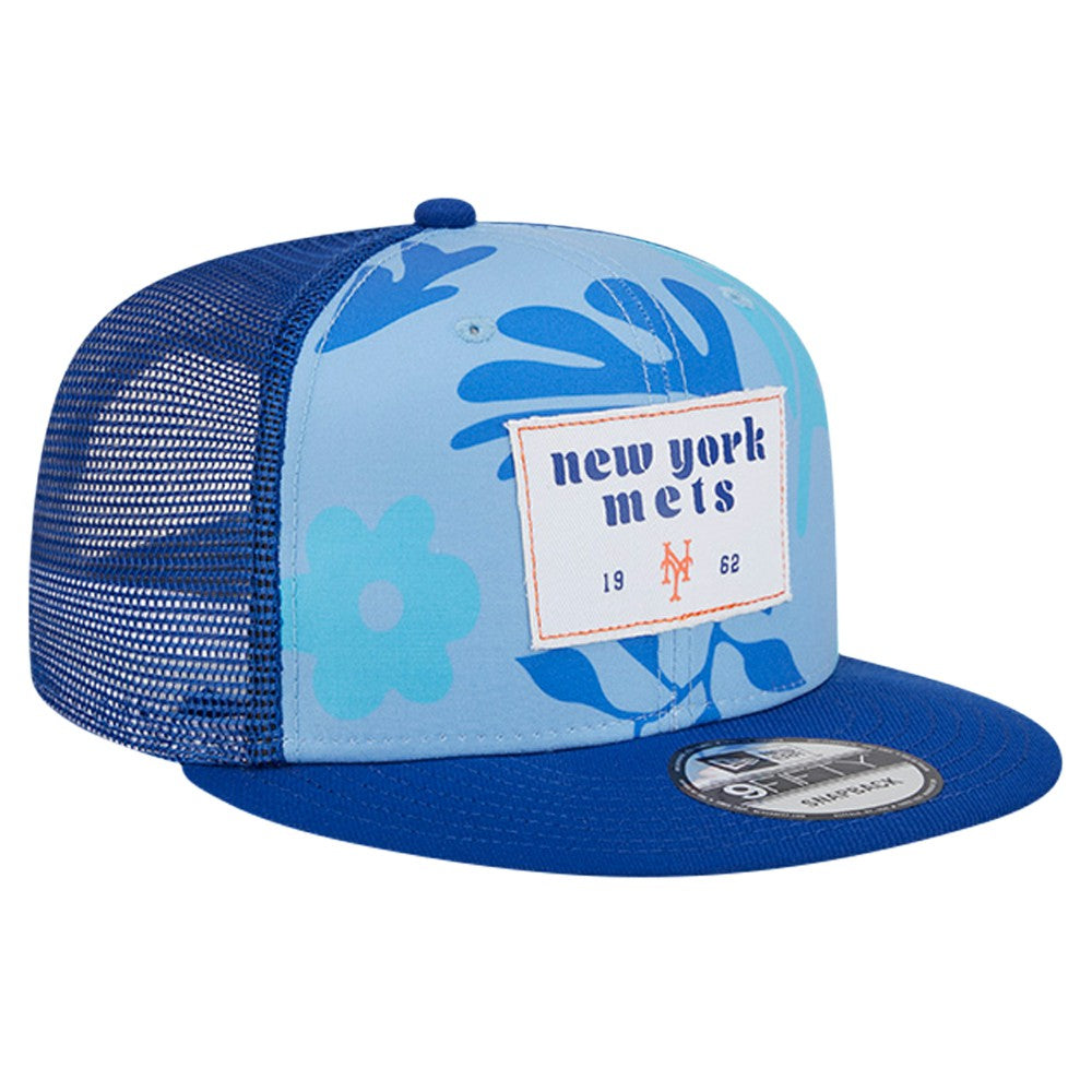 New York Mets Bikini Bottom Trucker 9FIFTY Snapback Hat - Royal | New Era