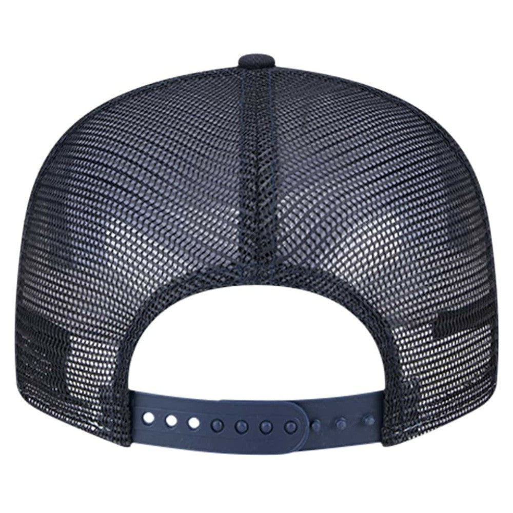 Atlanta Braves Bikini Bottom Trucker 9FIFTY Snapback Hat - Navy | New Era