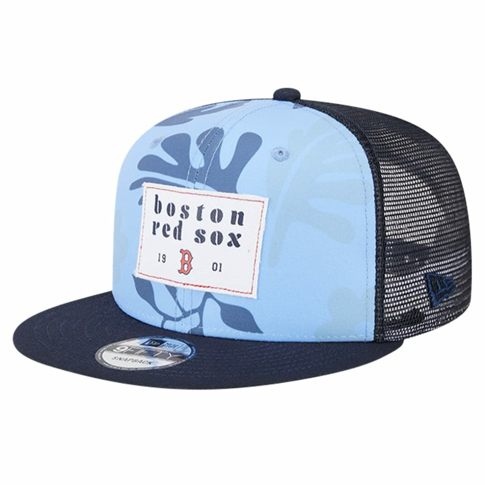Boston Red Sox Bikini Bottom Trucker 9FIFTY Snapback Hat - Navy | New Era