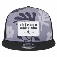 Chicago White Sox Bikini Bottom Trucker 9FIFTY Snapback Hat - Black | New Era