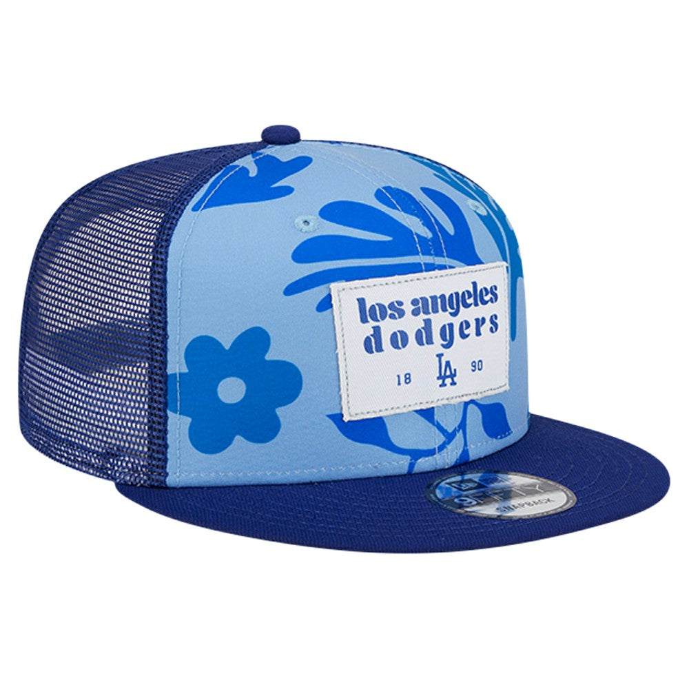 Los Angeles Dodgers Bikini Bottom Trucker 9FIFTY Snapback Hat - Royal | New Era