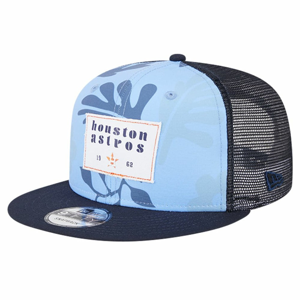 Houston Astros Bikini Bottom Trucker 9FIFTY Snapback Hat - Navy | New Era