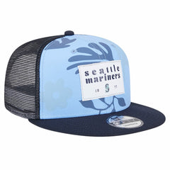 Seattle Mariners Bikini Bottom Trucker 9FIFTY Snapback Hat - Navy | New Era