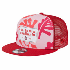 St. Louis Cardinals Bikini Bottom Trucker 9FIFTY Snapback Hat - Red | New Era