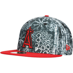 Los Angeles Angels Sands 59FIFTY Fitted Hat - Black | New Era