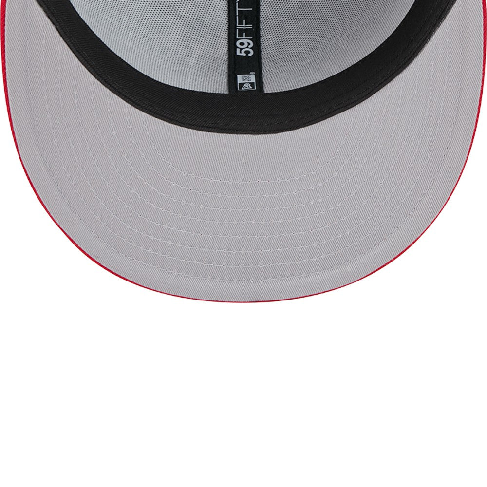 Los Angeles Angels Sands 59FIFTY Fitted Hat - Black | New Era