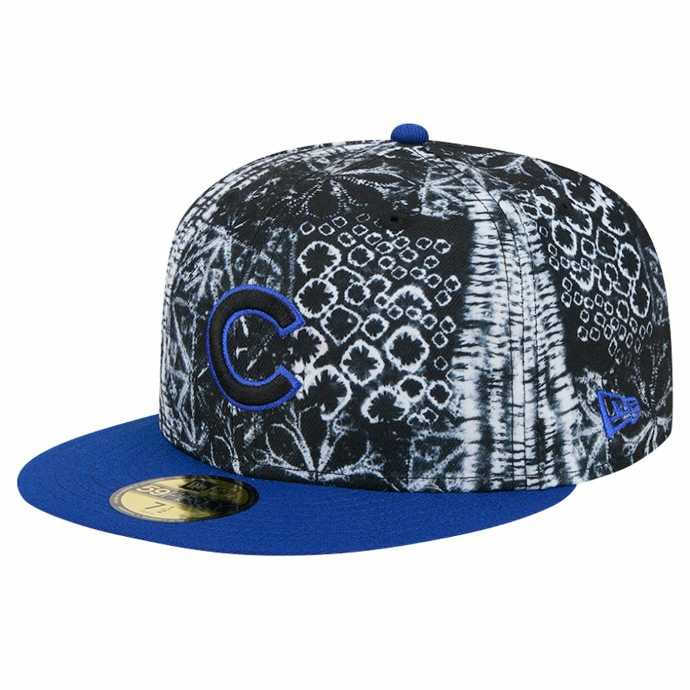 Chicago Cubs Sands 59FIFTY Fitted Hat - Black | New Era