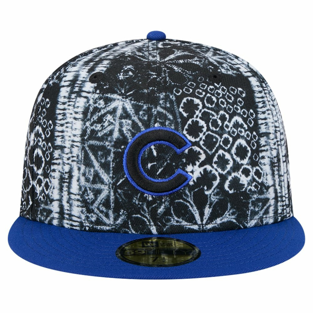 Chicago Cubs Sands 59FIFTY Fitted Hat - Black | New Era