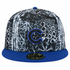 Chicago Cubs Sands 59FIFTY Fitted Hat - Black | New Era