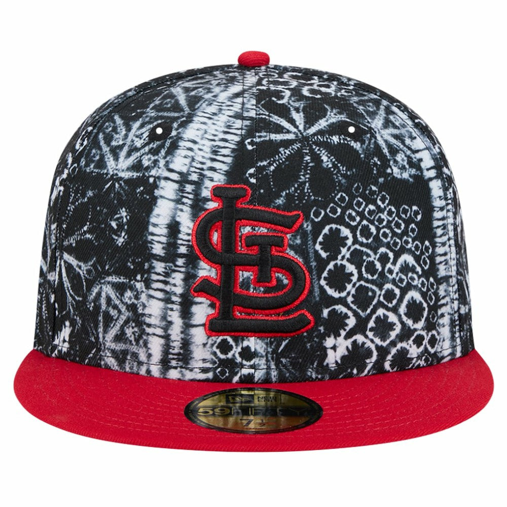 St. Louis Cardinals Sands 59FIFTY Fitted Hat - Black | New Era