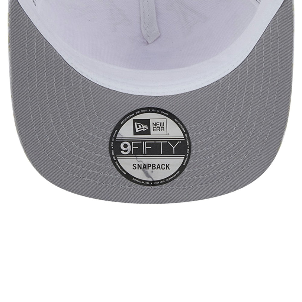 Los Angeles Angels Logo Dunes A-Frame Trucker 9FIFTY Snapback Hat - White | New Era