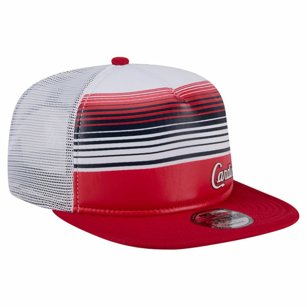 St. Louis Cardinals Team Horizon 9FIFTY A-Frame Trucker Snapback Hat - Red | New Era