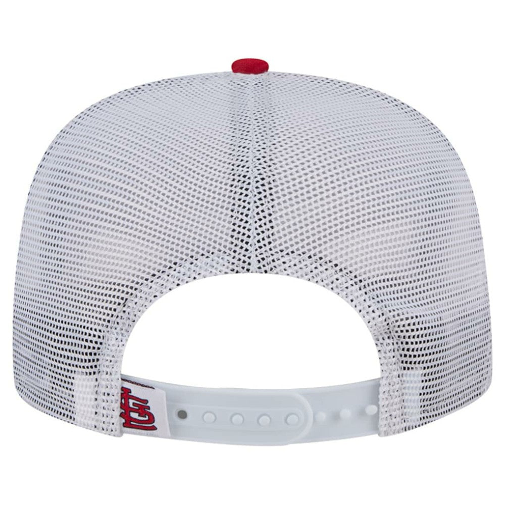 St. Louis Cardinals Team Horizon 9FIFTY A-Frame Trucker Snapback Hat - Red | New Era
