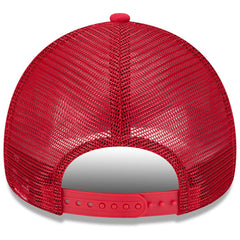 San Francisco 49ers New Era Retro Wordmark A-Frame 9FORTY Adjustable Hat - White/Scarlet outlet
