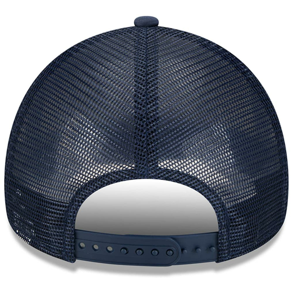 New York Giants New Era Retro Wordmark A-Frame 9FORTY Adjustable Hat - White/Royal discount