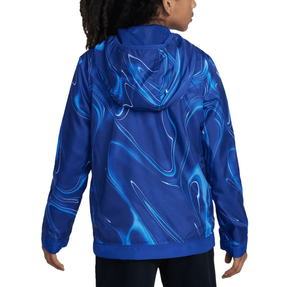 Chelsea Youth Amplify Anorak Half-Zip Hoodie Jacket - Blue | Nike cheap