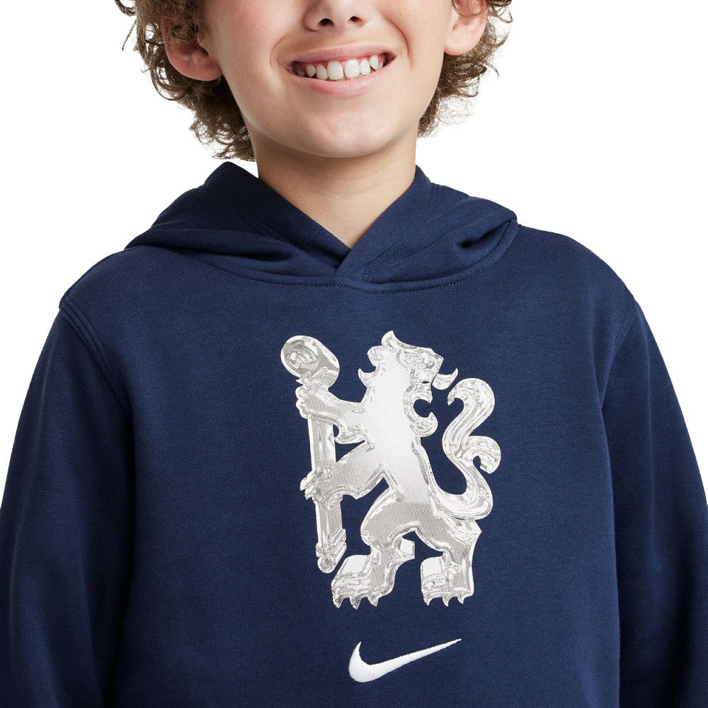 Chelsea Youth Club Pullover Hoodie - Navy | Nike for sale
