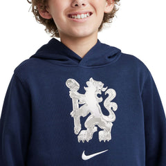 Chelsea Youth Club Pullover Hoodie - Navy | Nike for sale
