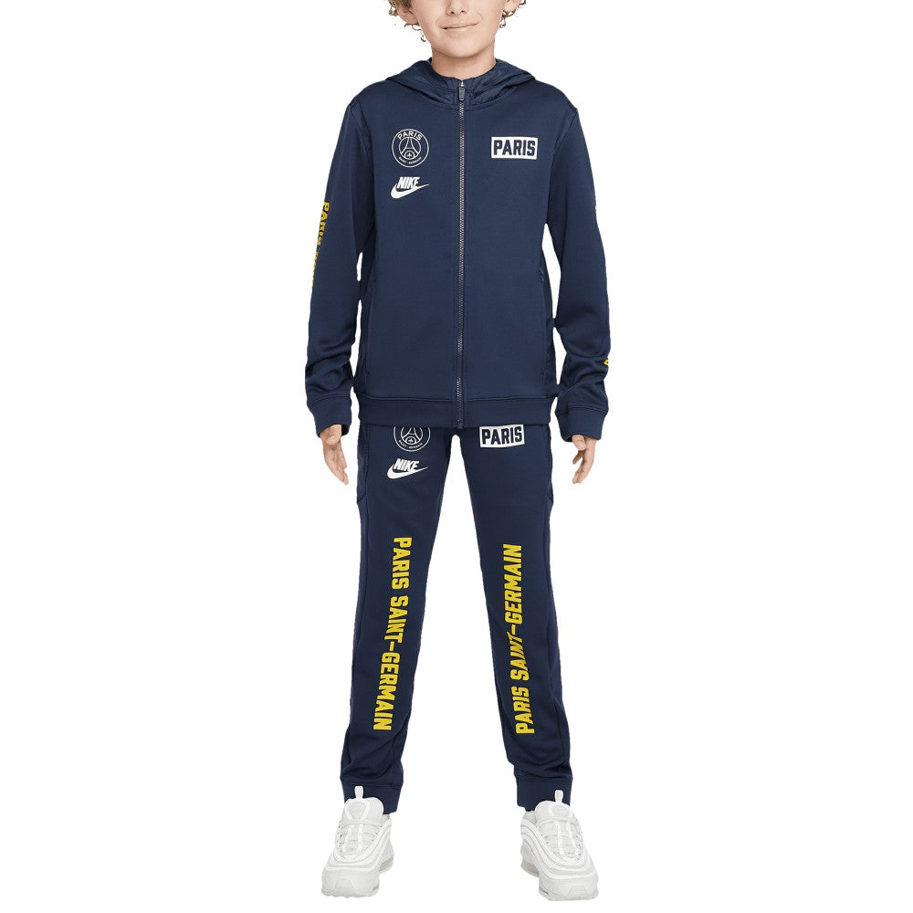 Paris Saint-Germain Youth Woven Track Suit - Navy | Nike on sale