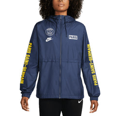 Paris Saint-Germain Women's Essential Woven Full-Zip Jacket - Navy | Nike online