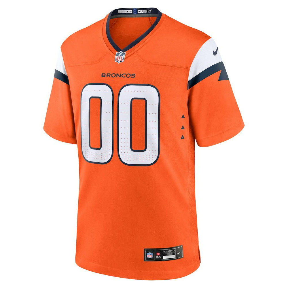 Denver Broncos Mile High Collection Custom Game Jersey - Orange | Nike online