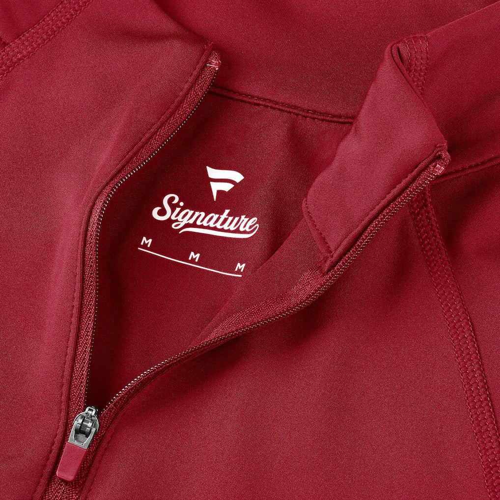 San Francisco 49ers Women's Elements Quarter-Zip Jacket - Scarlet sale