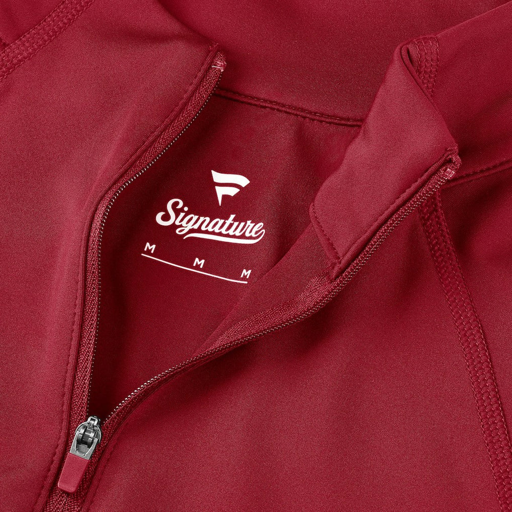 San Francisco 49ers Women's Elements Quarter-Zip Jacket - Scarlet sale