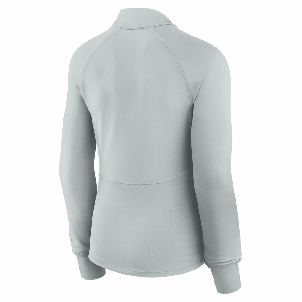 Detroit Lions Women's Elements Raglan Quarter-Zip Jacket - Gray online