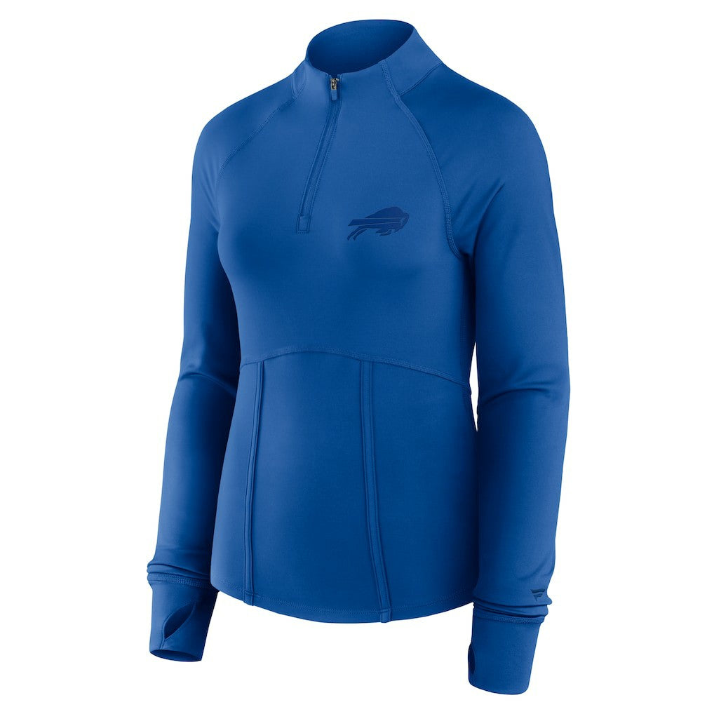 Buffalo Bills Women's Elements Quarter-Zip Jacket - Royal outlet
