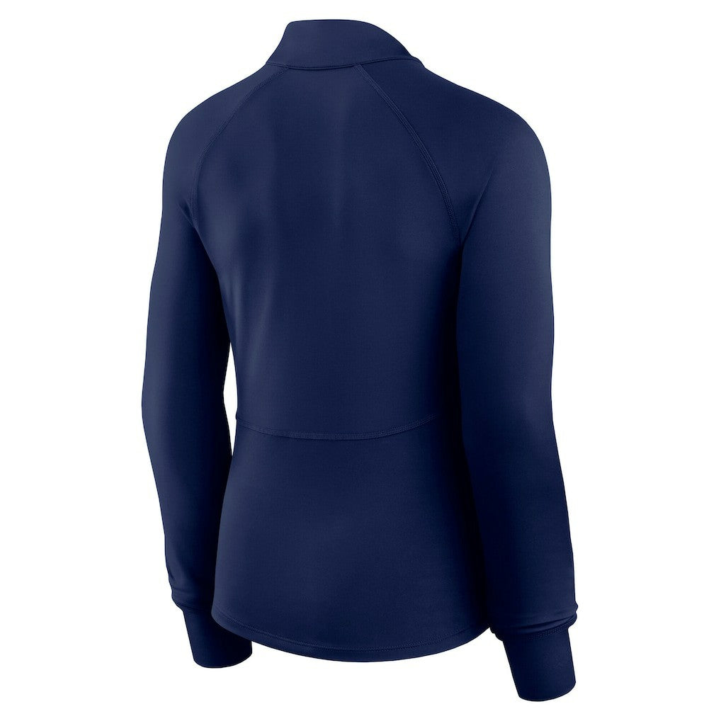Dallas Cowboys Women's Elements Quarter-Zip Jacket - Navy sale