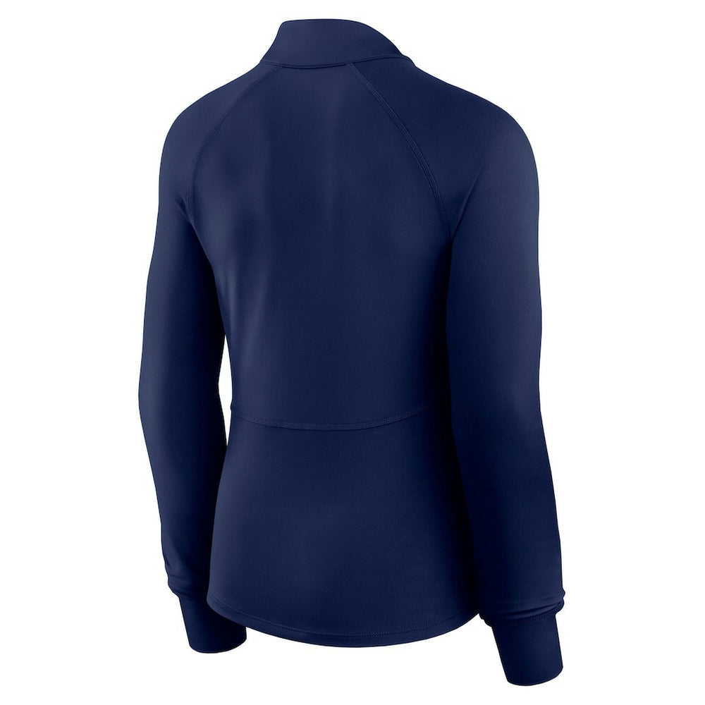 Dallas Cowboys Women's Elements Quarter-Zip Jacket - Navy sale