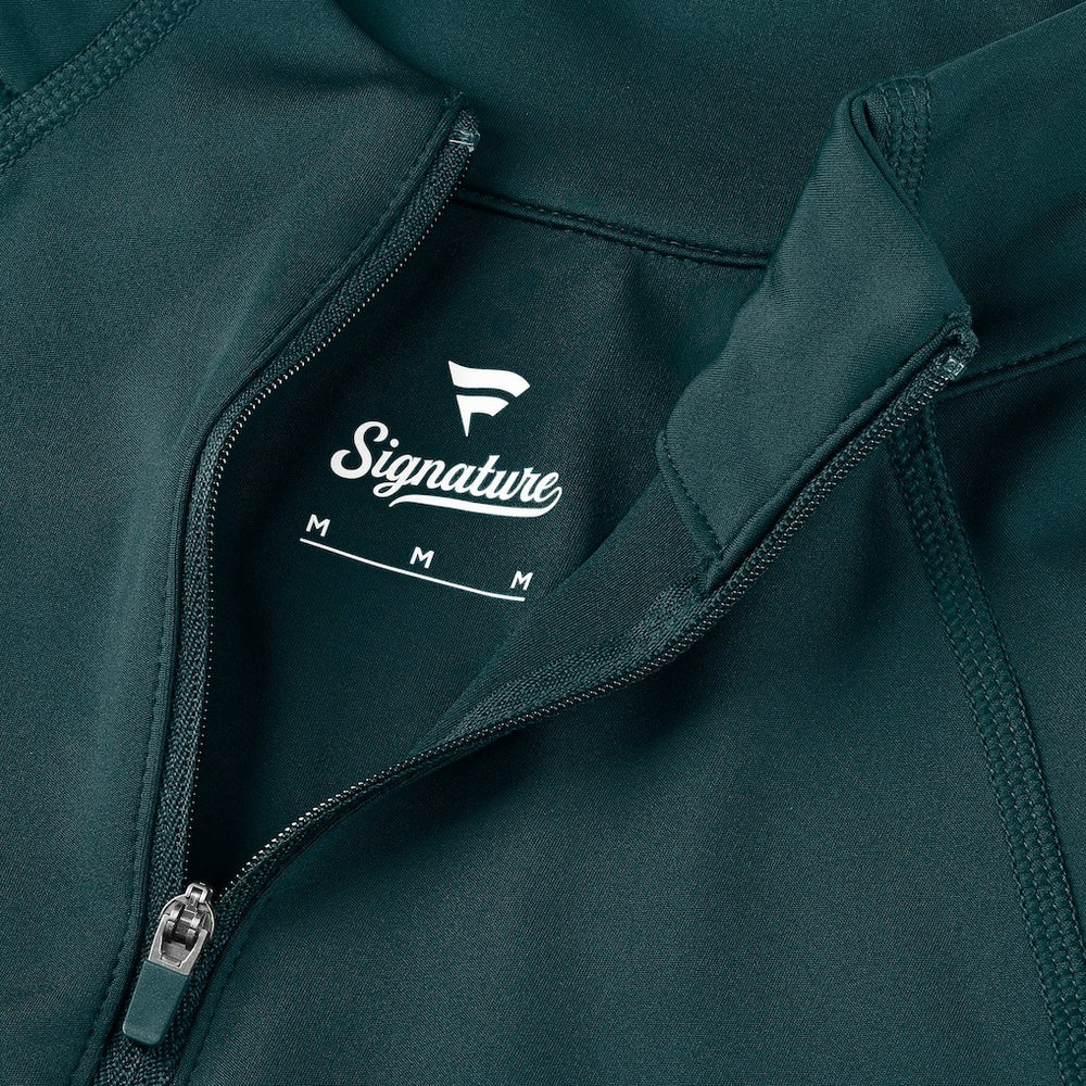 Philadelphia Eagles Women's Elements Quarter-Zip Jacket - Midnight Green discount