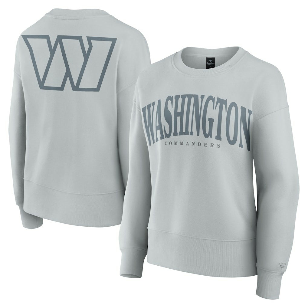 Washington Commanders Women's Elements Pullover Sweatshirt - Gray outlet